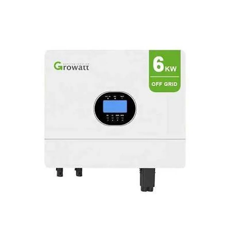 سانورتر 6 کیلووات، 48 ولت، 100 آمپر MPPT برند Growatt مدل SPF 6000 ES Plus